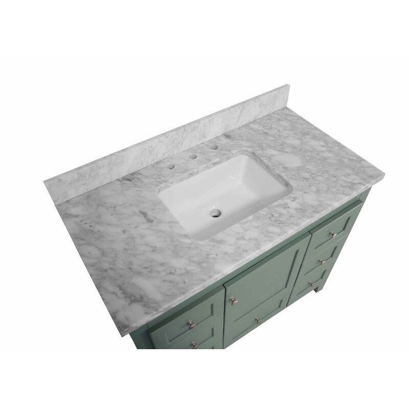 Birch Lane™ Fresno 42 Single Bathroom Vanity With Top And Reviews Wayfair